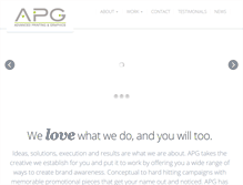 Tablet Screenshot of apg4u.com